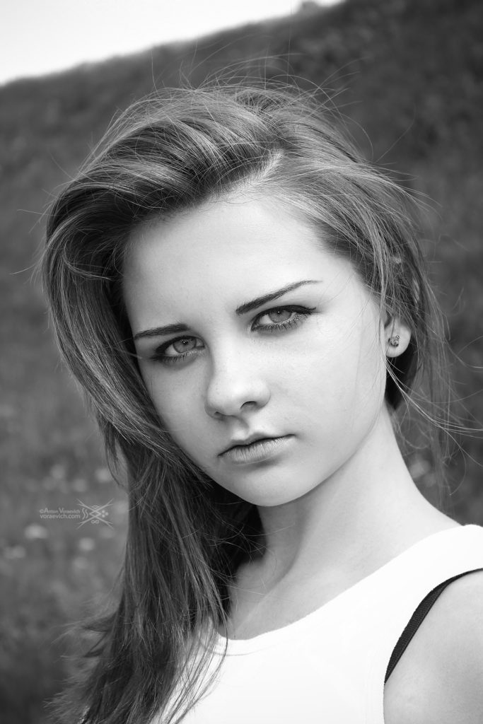 Black and white cutie
