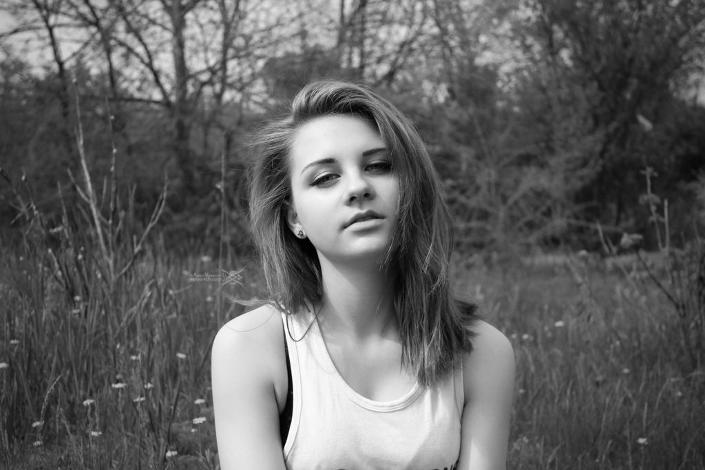 Black and white cutie