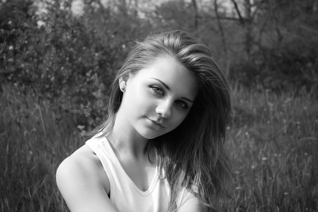 Black and white cutie